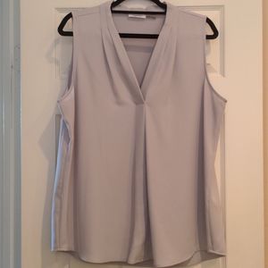 Calvin Klein Sleeveless shell blouse